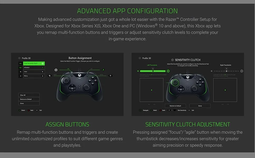 Razer Wolverine V2 Chroma Gamepad For Xbox Series overview 1