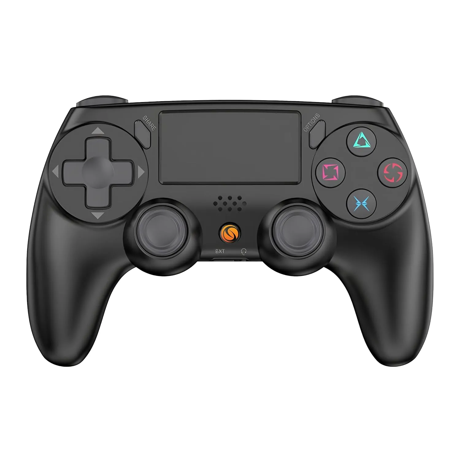 Sameo SG05 Wireless Gamepad for PS4/PC/Android/iOS - Jet Black overview 1