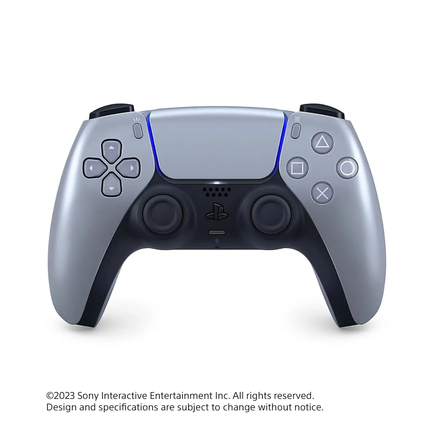 Sony DualSense Wireless Controller Sterling Silver (PlayStation 5) overview 1
