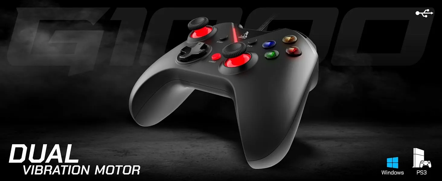 TAG Gamerz G1000 USB Wired Gamepad overview 1