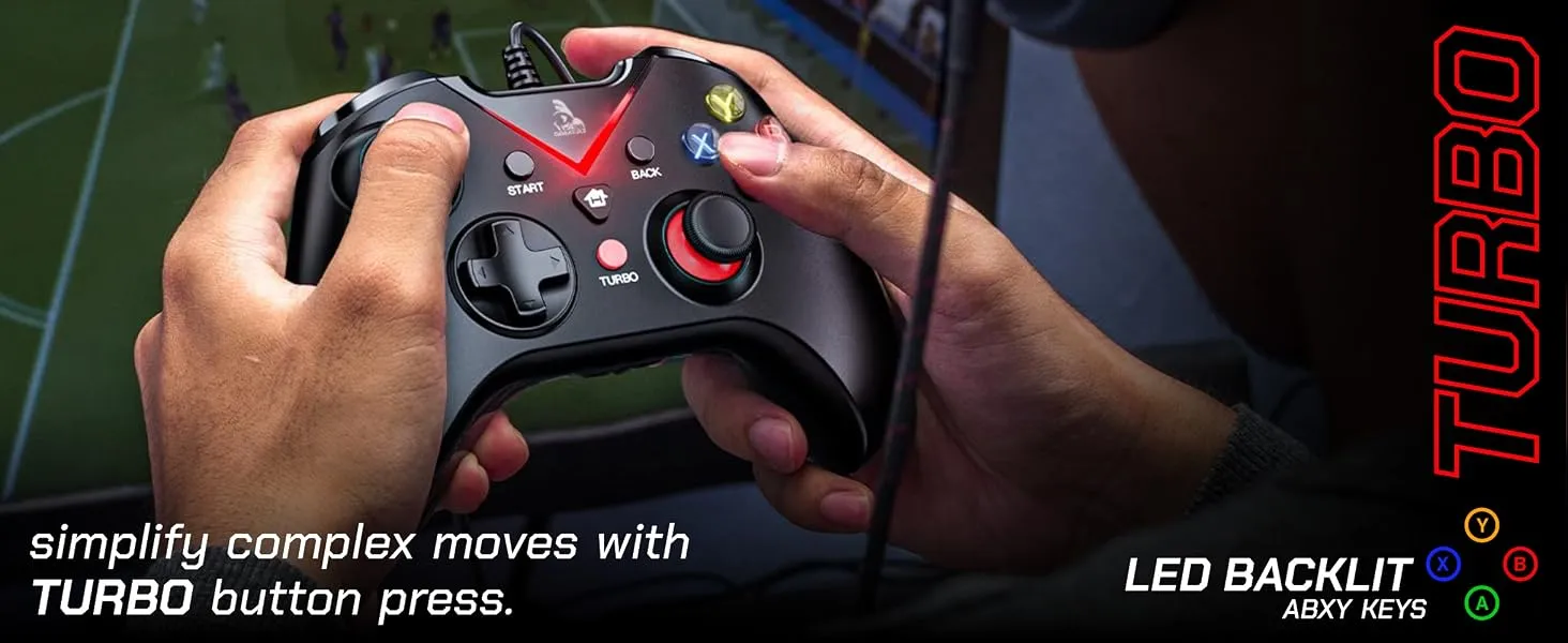 TAG Gamerz G1000 USB Wired Gamepad overview 2