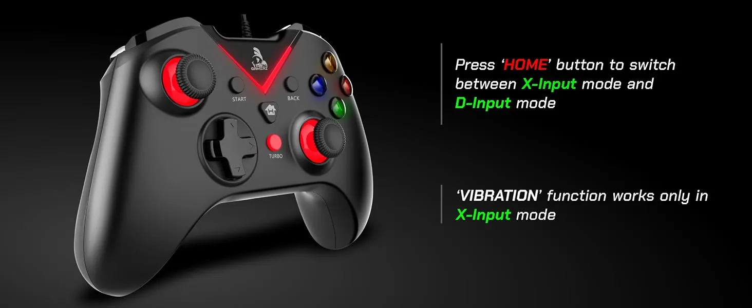TAG Gamerz G1000 USB Wired Gamepad overview 4