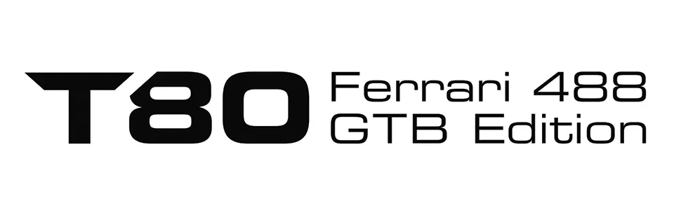 THRUSTMASTER T80 RW FERRARI 488 GTB EMEA VERSION Motion Controller (Black, For PS5, PS4, PC) overview 1
