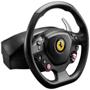 THRUSTMASTER T80 RW FERRARI 488 GTB EMEA VERSION Motion Controller (Black, For PS5, PS4, PC) overview 2