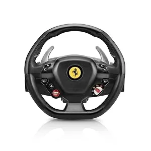 THRUSTMASTER T80 RW FERRARI 488 GTB EMEA VERSION Motion Controller (Black, For PS5, PS4, PC) overview 3