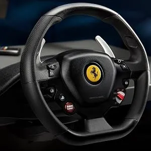 THRUSTMASTER T80 RW FERRARI 488 GTB EMEA VERSION Motion Controller (Black, For PS5, PS4, PC) overview 6
