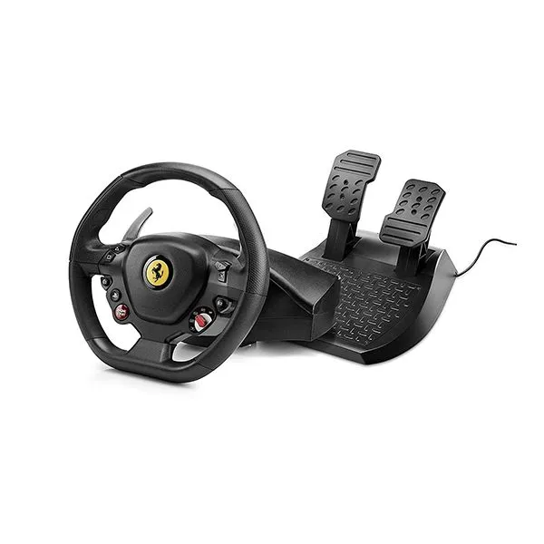 THRUSTMASTER T80 RW FERRARI 488 GTB EMEA VERSION Motion Controller (Black, For PS5, PS4, PC)