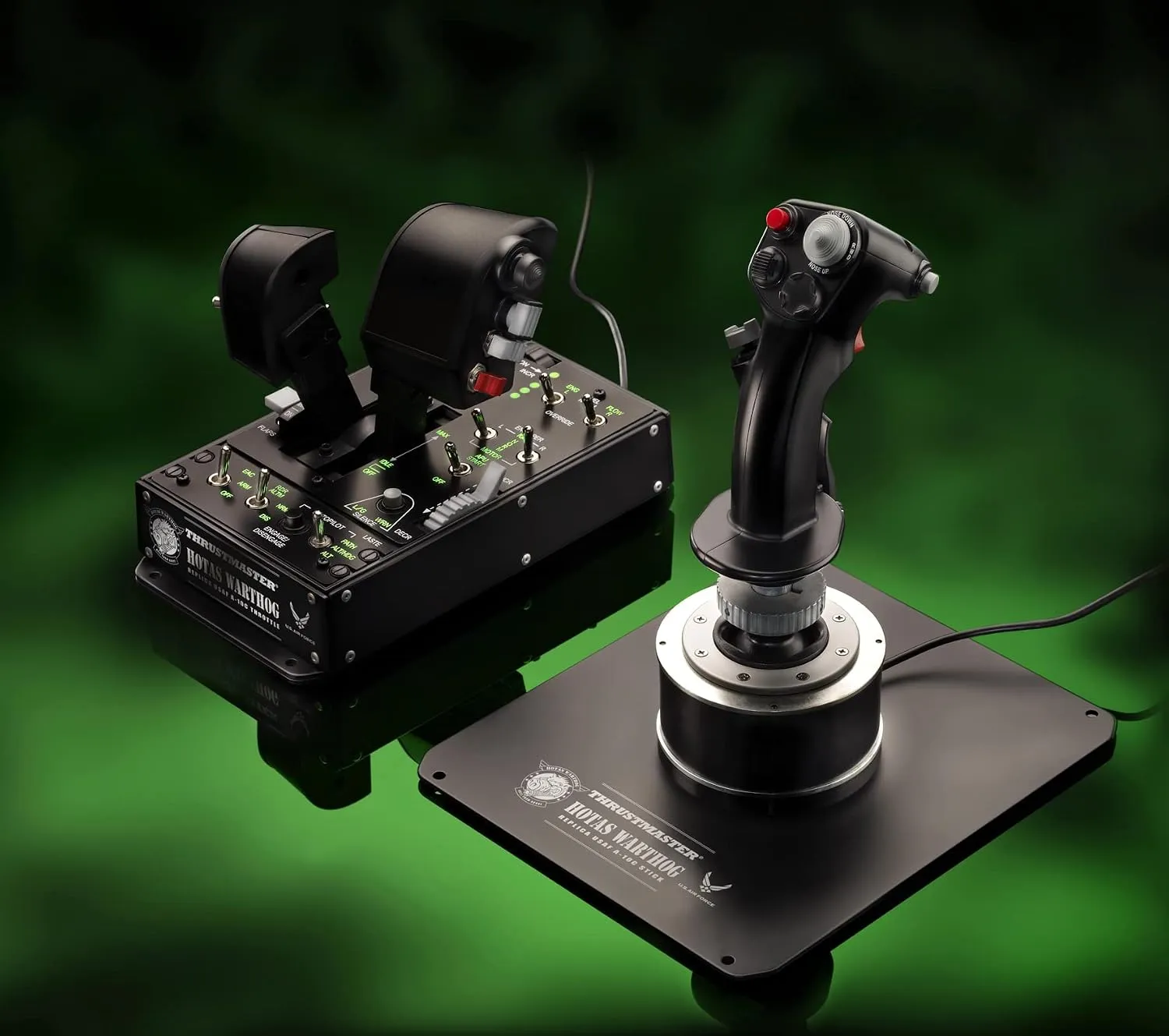 Thrustmaster Hotas Warthog Flight Stick Joystick overview 1