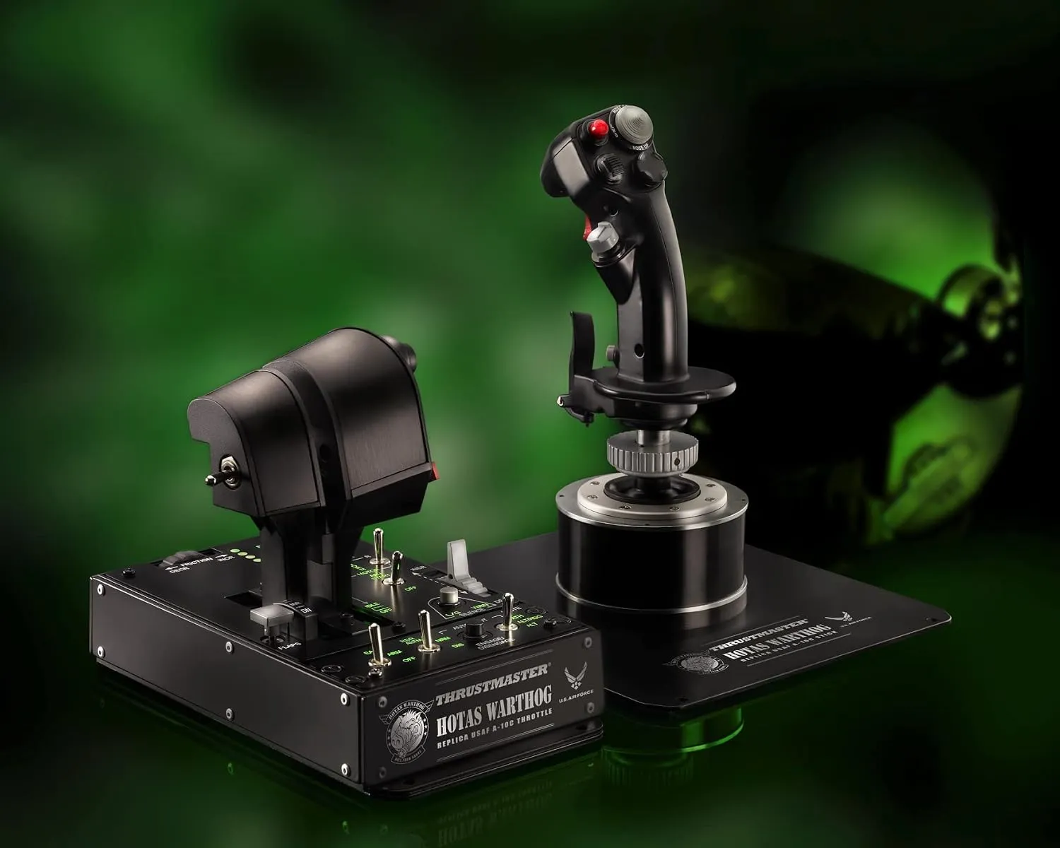 Thrustmaster Hotas Warthog Flight Stick Joystick overview 2