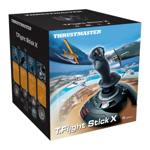 Thrustmaster T-Flight Stick X | Flight Game Controller | Joystick | PC overview 2