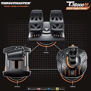 Thrustmaster T.16000M FCS Flight Pack | Flight Game Controller | Joystick | PC overview 2