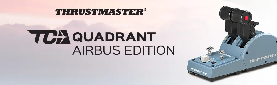 Thrustmaster TCA Quadrant Airbus Edition Joystick overview 1