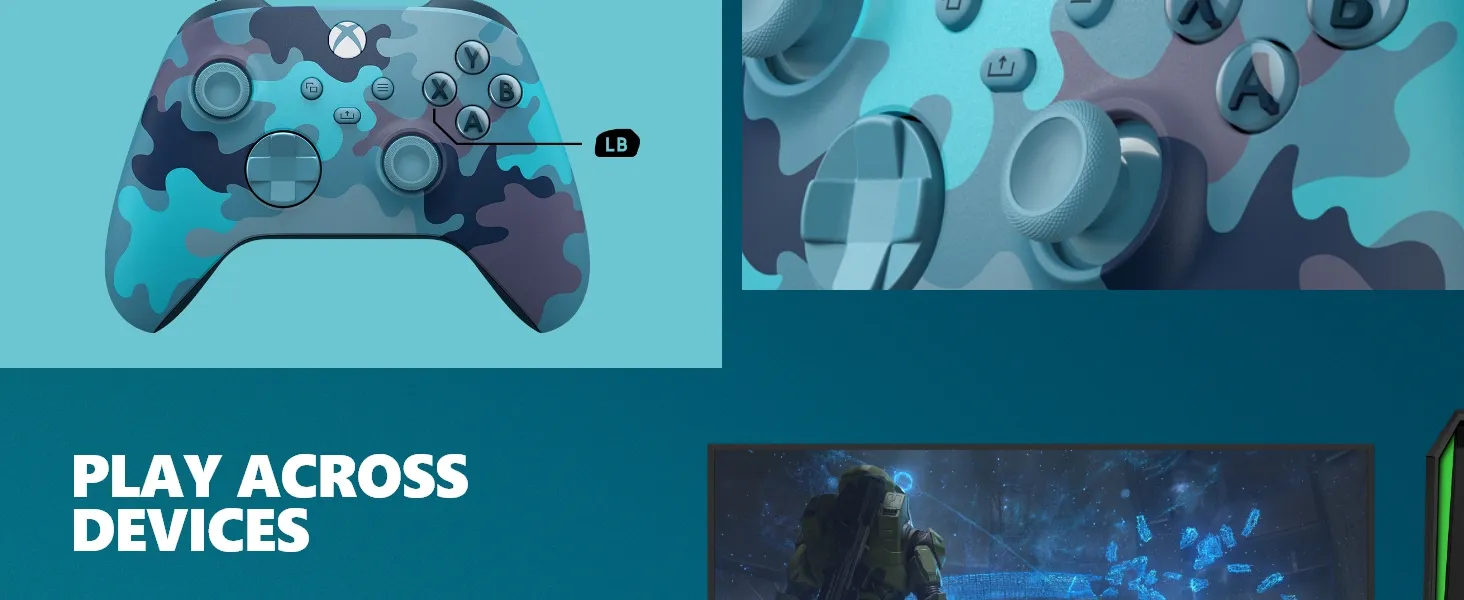 Xbox Wireless Controller – Mineral Camo Special Edition overview 4
