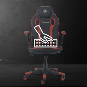 Cosmic Byte CB-GC-01 Flaming Royale Gaming Chair (Black/Red) overview 6