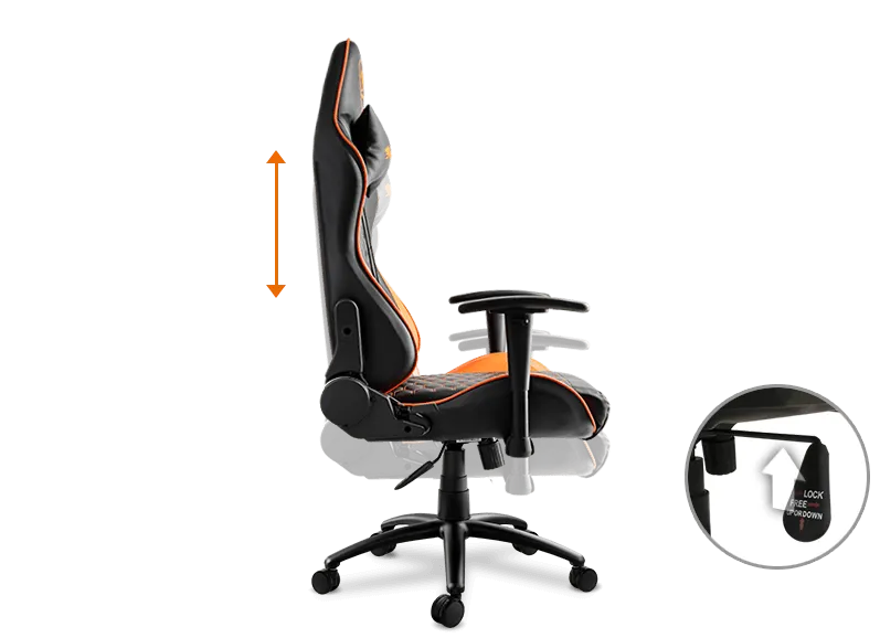 Cougar OUTRIDER Comfort Gaming Chair (Black) overview 5