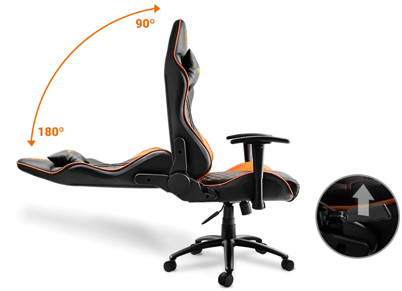 Cougar OUTRIDER Comfort Gaming Chair (Black) overview 6