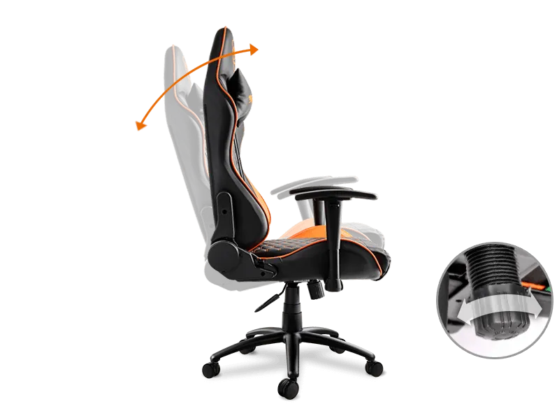 Cougar OUTRIDER Comfort Gaming Chair (Black) overview 7
