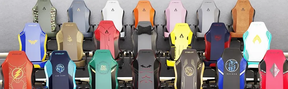 Cybeart Apex Series Vintage Gaming Chair (Brown) overview 9