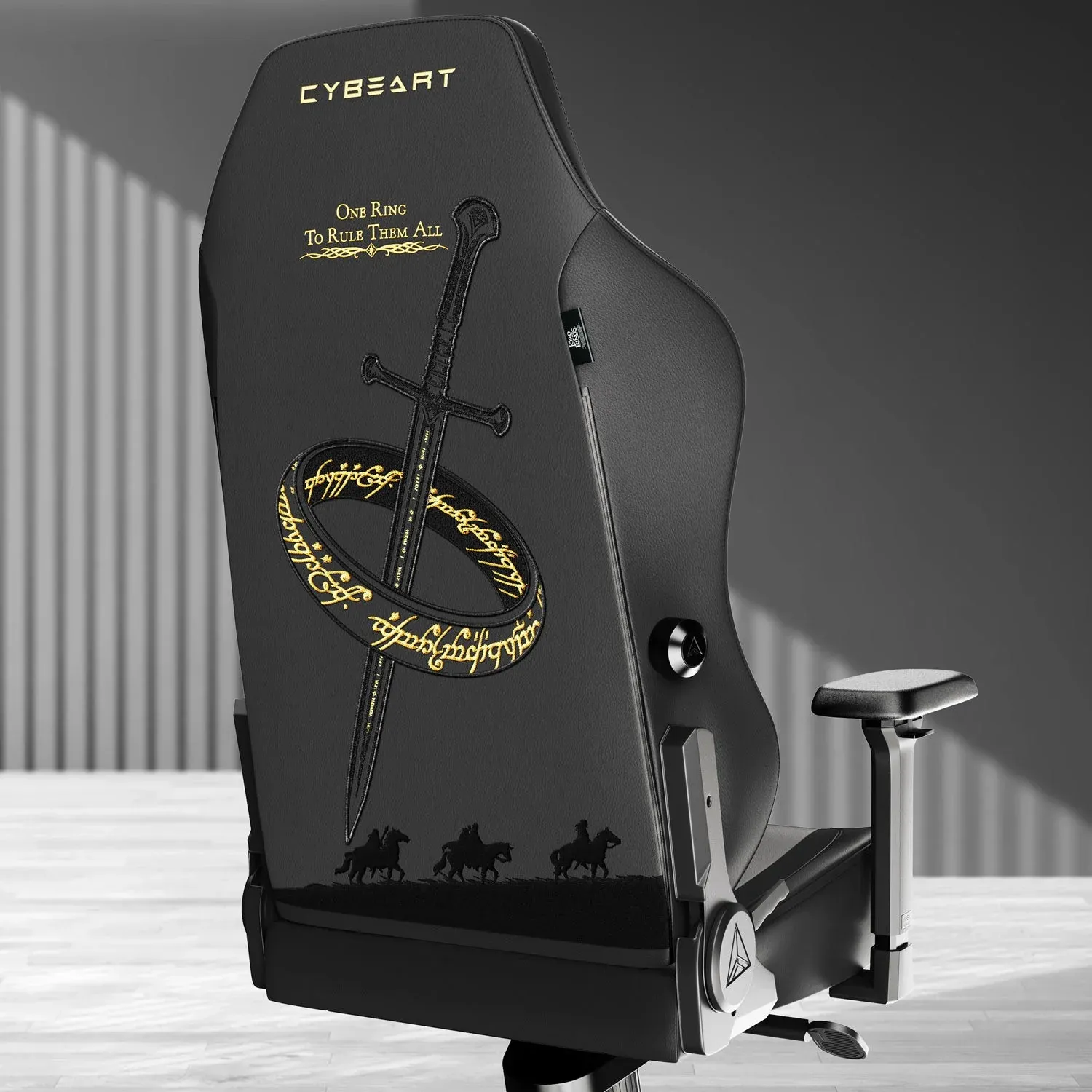 Cybeart Lord of the Rings (Blacked Edition) Gaming Chair overview 2