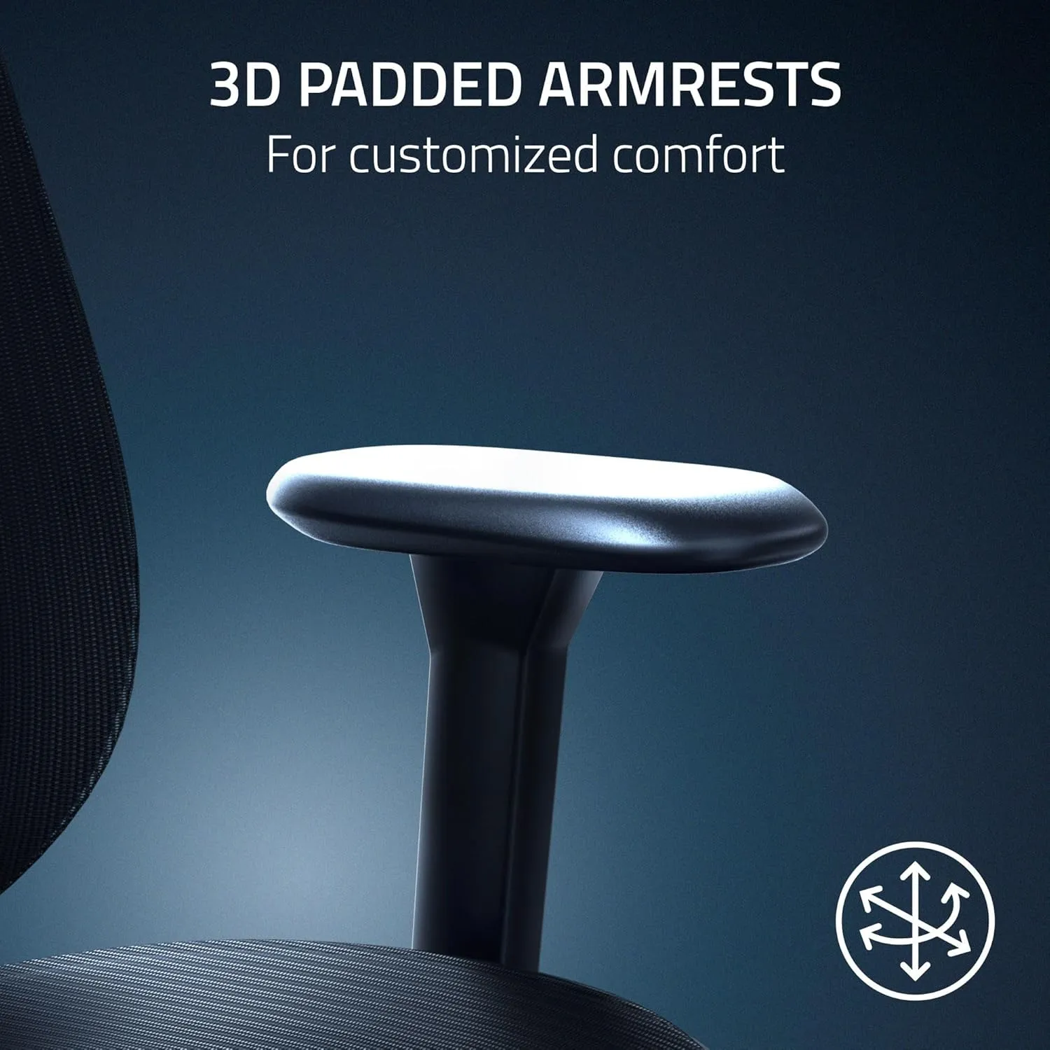 Razer Fujin Mesh Ergonomic Gaming Chair (Black) overview 5
