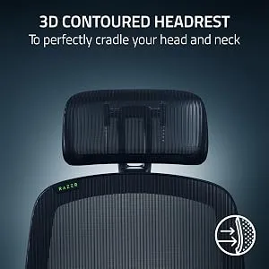 Razer Fujin Pro Ergonomic Mesh Gaming Chair (Black) overview 7