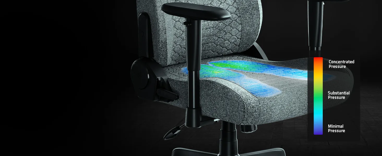 Razer Iskur V2 X Ergonomic Gaming Chair (Light Gray Edition) overview 6