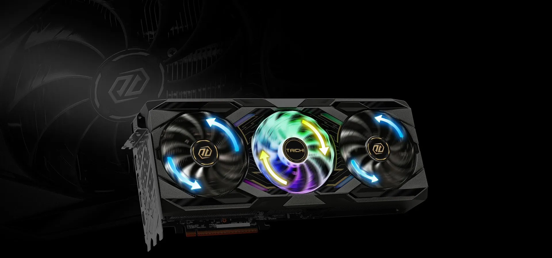 ASRock AMD Radeon RX 9070 XT Taichi OC 16GB GDDR6 overview 1
