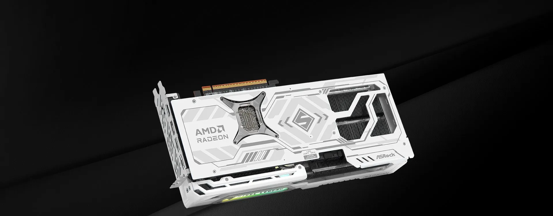 ASRock RX 9070 XT Steel Legend 16GB Graphics Card overview 4