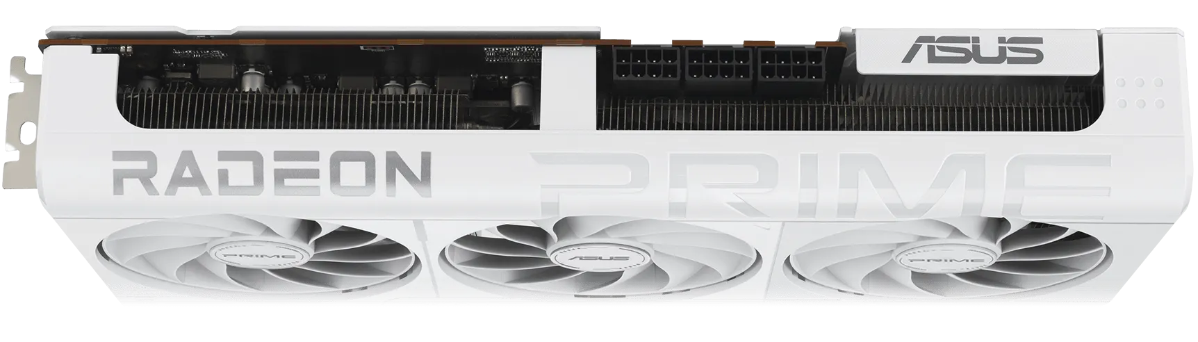 ASUS Prime AMD Radeon RX 9070 XT OC Edition White 16GB GDDR6 Graphics Card overview 1