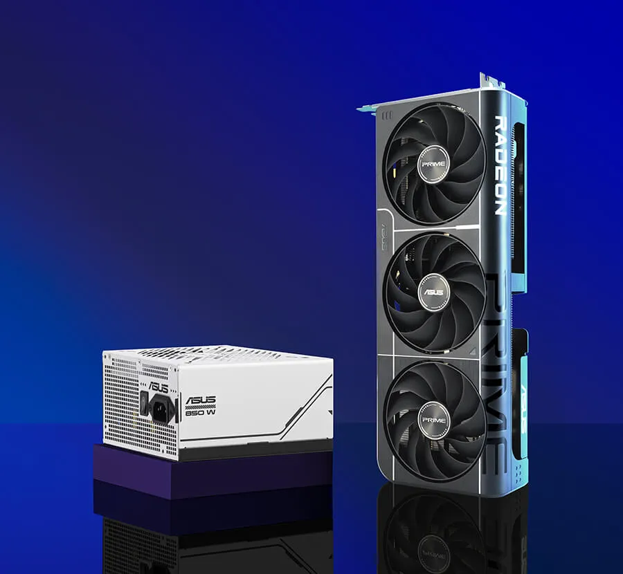 ASUS Prime Radeon™ RX 9060 XT 16GB GDDR6 OC Edition overview 1