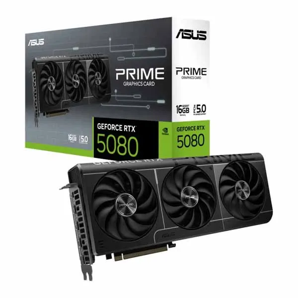 Asus Prime RTX 5080 16Gb GDDR7 Graphics Card