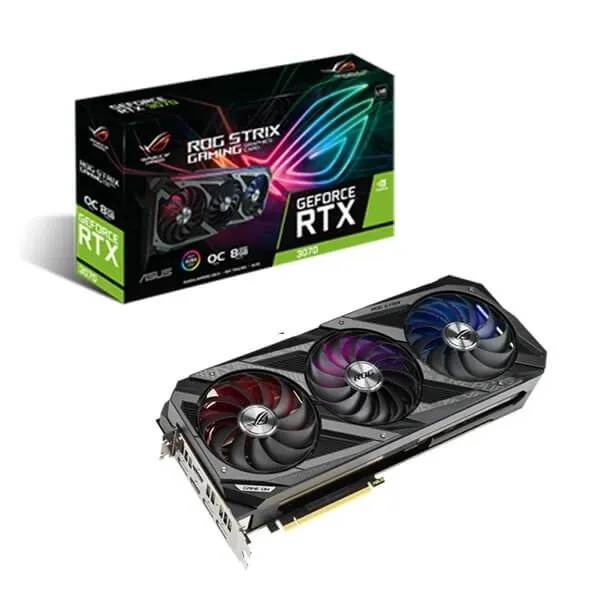 Asus ROG Strix RTX 3070 V2 Gaming OC Edition 8GB Gaming Graphics Card