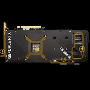 Asus TUF Gaming RTX 3070 TI OC 8GB Graphics Card overview 8