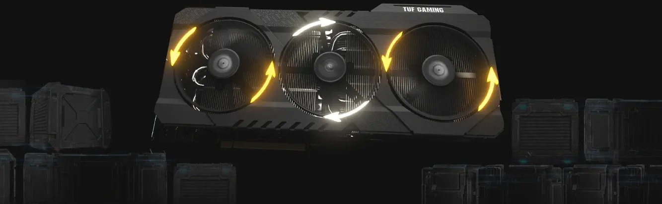 Asus TUF Gaming RTX 3080 V2 10GB Gaming Graphics Card overview 4