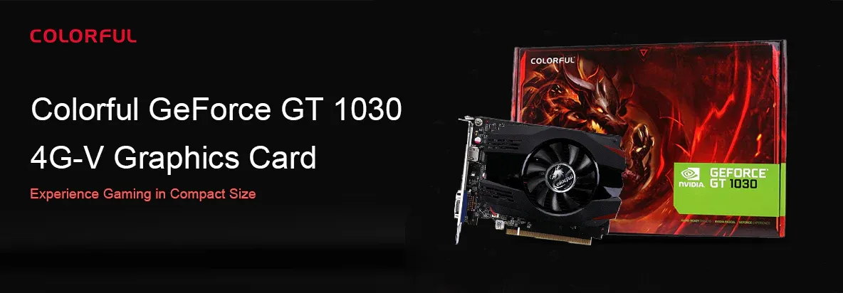 Colorful GeForce GT 1030 4GB Graphic Card overview 1