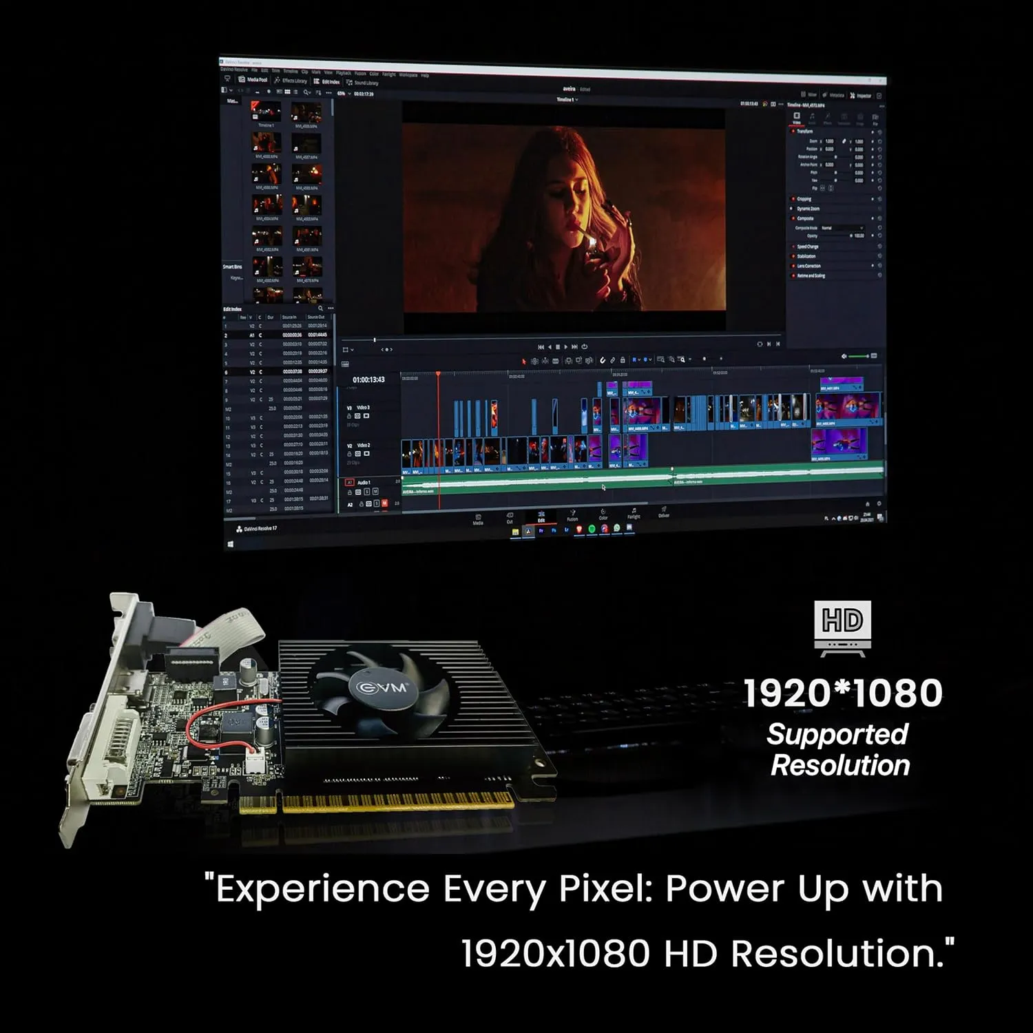 EVM Graphic Card GT 610 overview 1