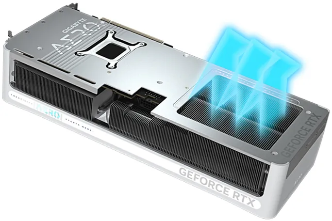Gigabyte GeForce RTX 5070 AERO OC 12G Graphics Card overview 3