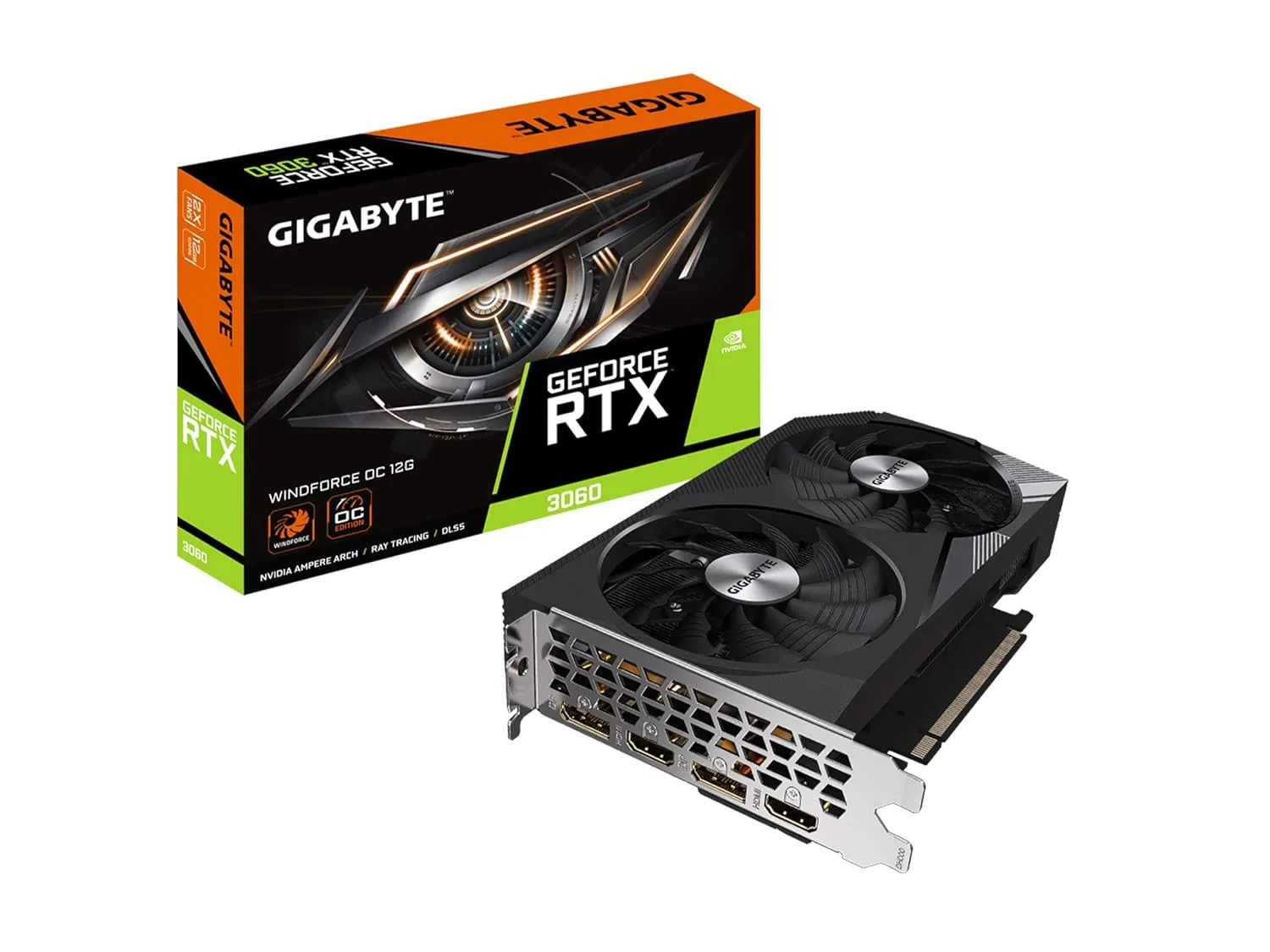 Gigabyte Rtx 3060 Windforce Oc 12gb Gddr6 Graphics Card overview 1