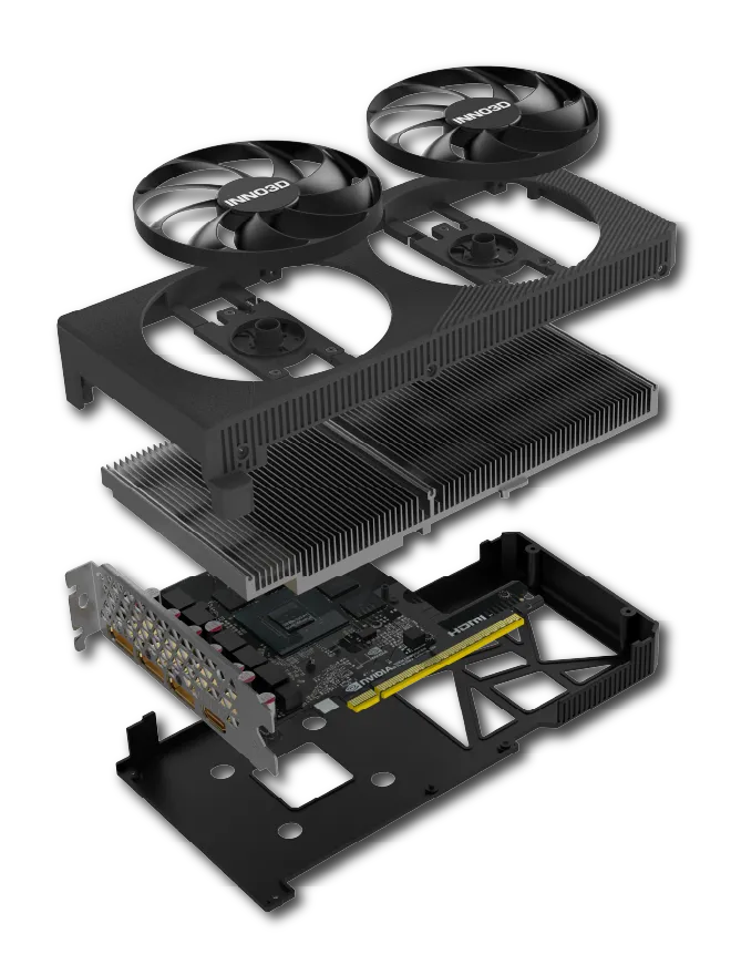 INNO3D GeForce RTX 5060 Twin X2 8GB GDDR7 Graphics Card overview 8