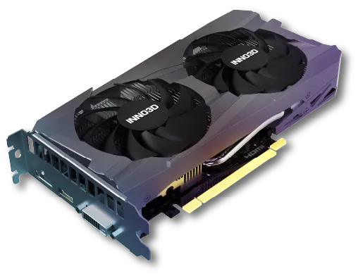INNO3D Nvidia Geforce RTX 3050 Twin X2 8Gb Gddr6 128-Bit Pci-E 4.0 Integrated Gaming Graphics Card - N30502-08D6-1711Va41 overview 7