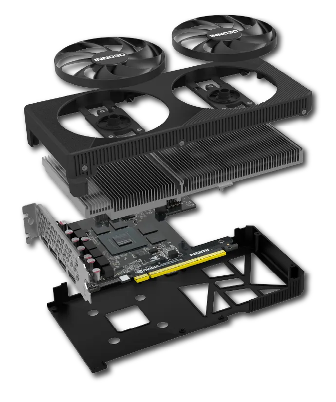 INNO3D RTX 5050 Twin X2 8GB GDDR6 Graphics Card overview 2