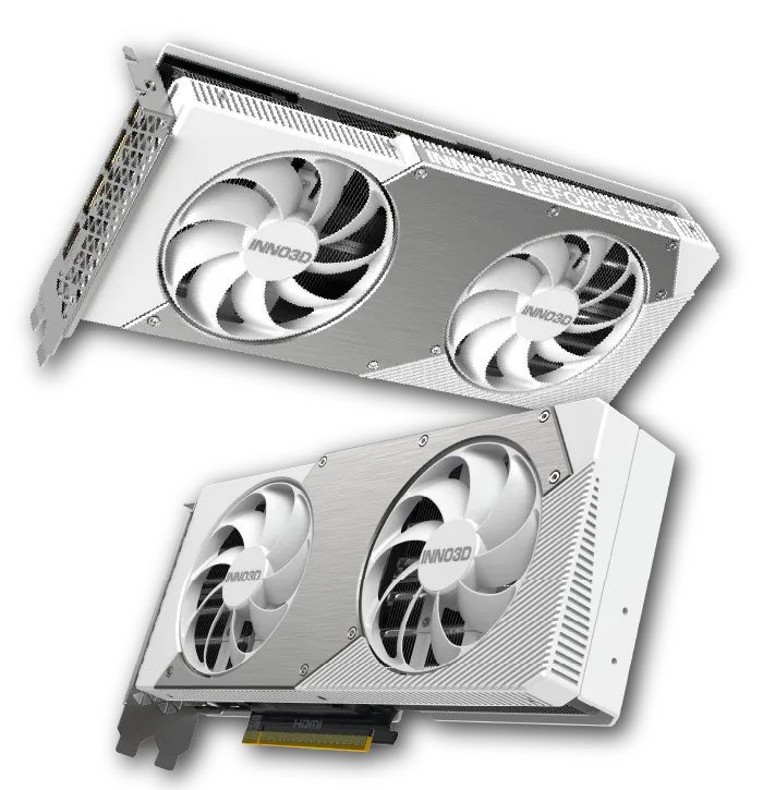 Inno3D Rtx 5070 Twin X2 OC White 12Gb GDDR7 Graphics Card overview 1