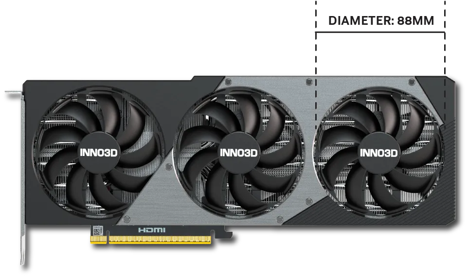 Inno3D Rtx 5070 X3 OC 12Gb GDDR7 Graphics Card overview 9