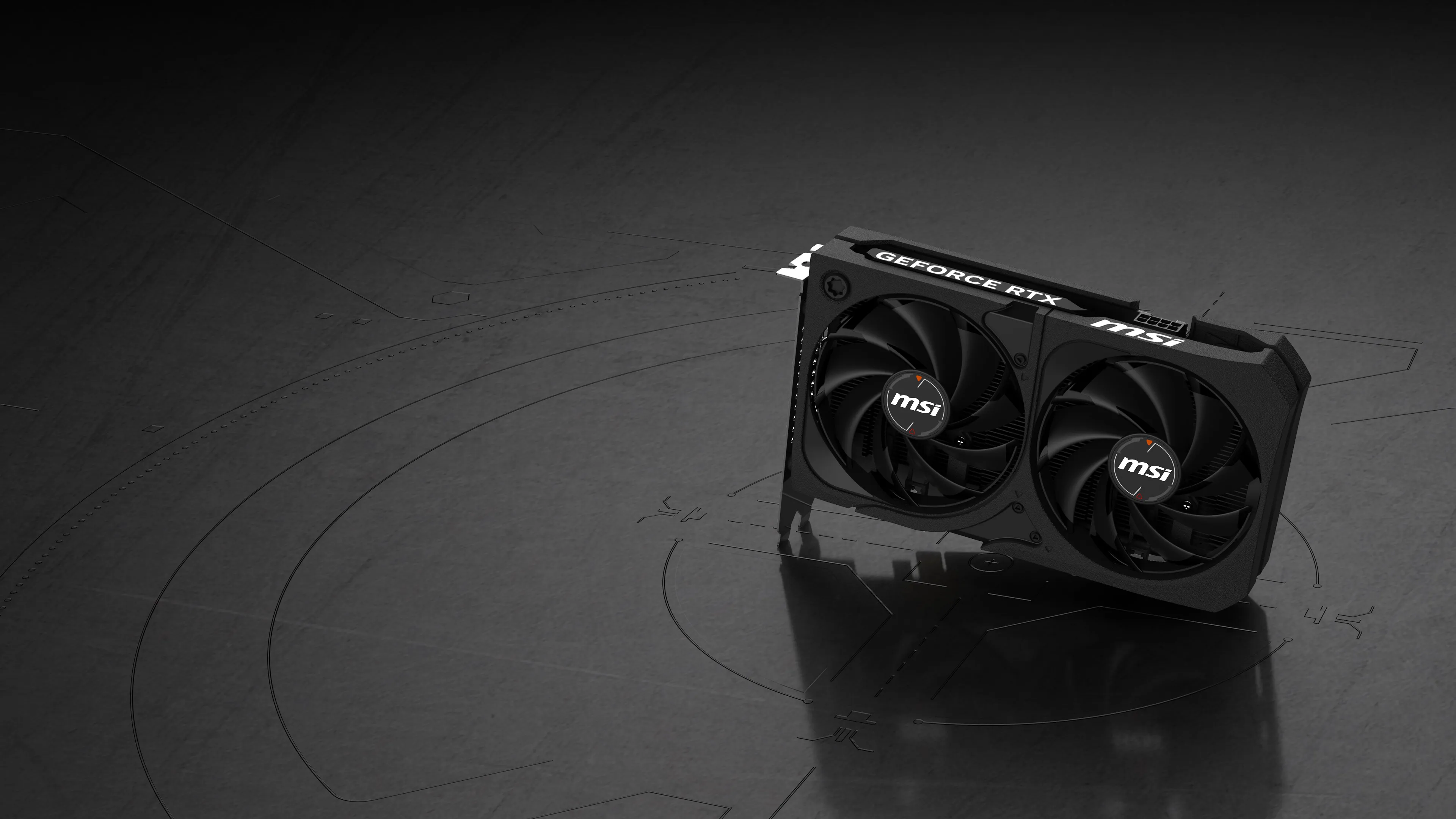 MSI GeForce RTX 5050 8G SHADOW 2X OC Graphics Card overview 1