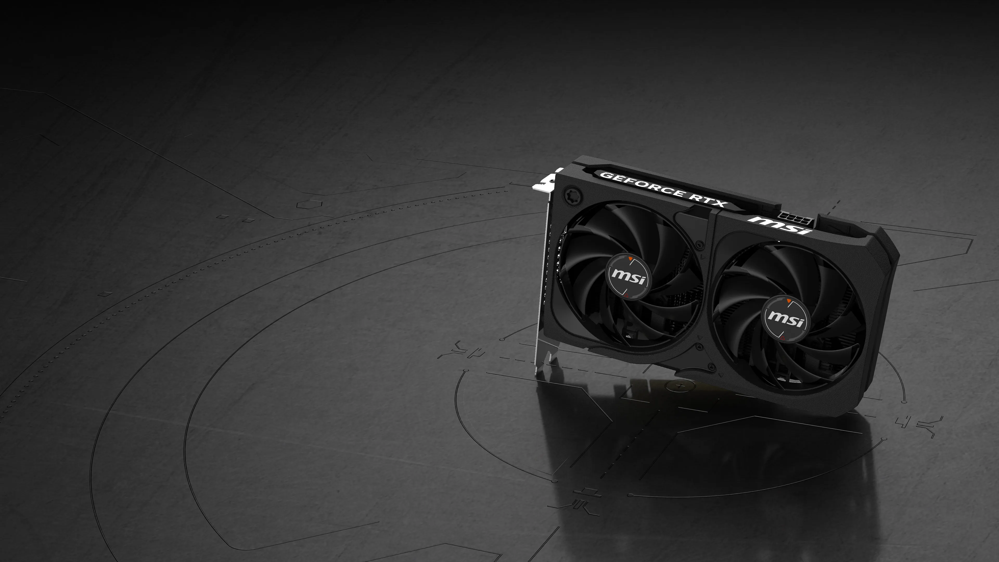MSI GeForce RTX 5060 8G SHADOW 2X OC Graphics Card overview 1