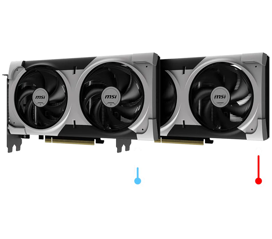 MSI GeForce RTX 5060 Ti 16G VENTUS 2X PLUS Graphics Card overview 4