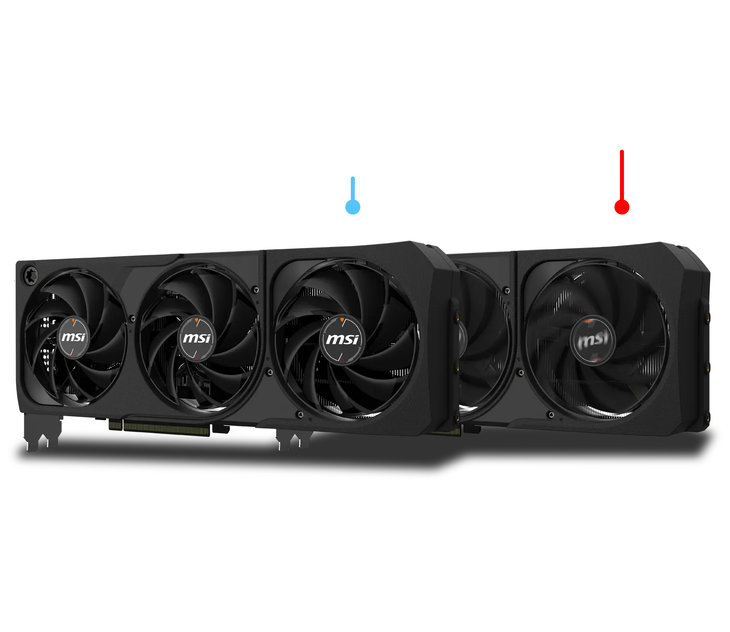 MSI GeForce RTX 5070 Ti Shadow 3X OC 16GB GDDR7 Graphic Card overview 2