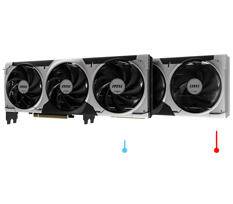 MSI GeForce RTX 5070 Ti Ventus 3X OC 16GB GDDR7 Graphics Card overview 6