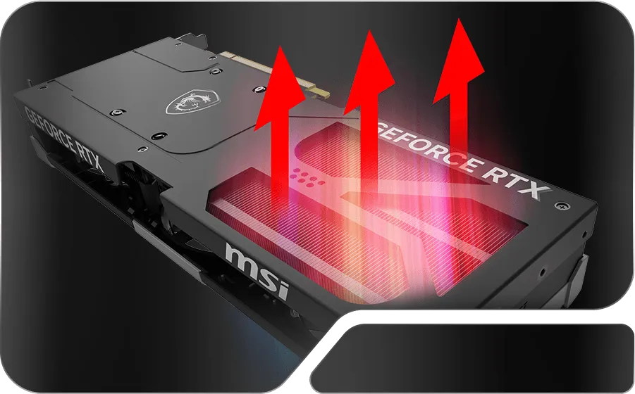 MSI GeForce RTX 5080 Ventus 3X OC 16GB GDDR7 Graphics Card overview 6