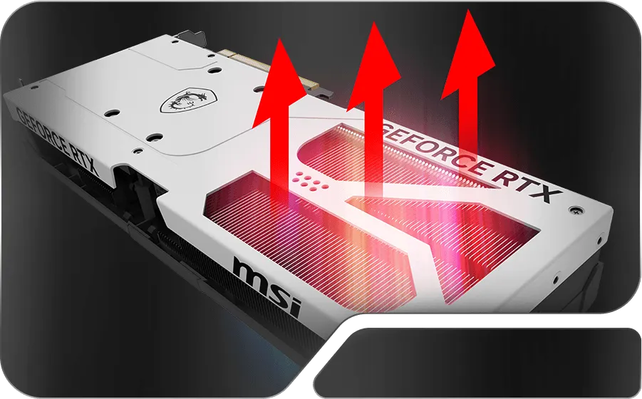 MSI GeForce RTX 5080 Ventus 3X OC White 16GB GDDR7 Graphic Card overview 5